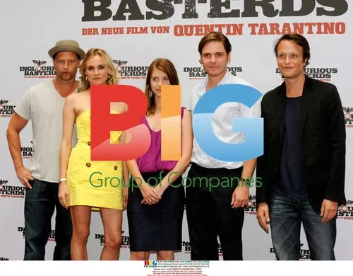 Inglorious Basterds cast at Berlin photocall