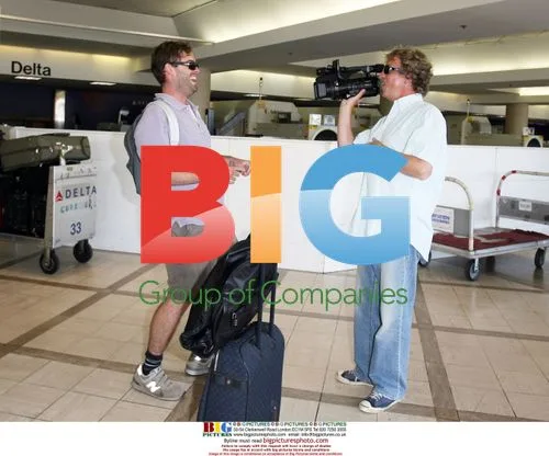 TV Judges Depart LAX Airport