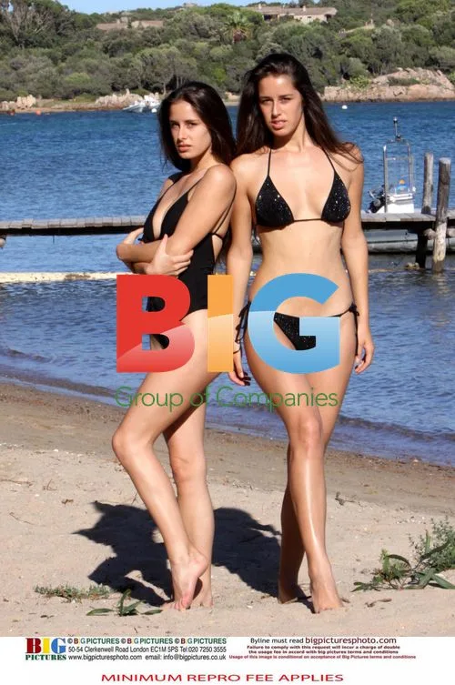 Model twins Katarina and Kristina Knezevich
