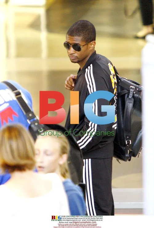 Usher at LAX airport