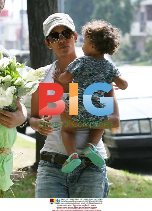 Halle Berry and daughter Nahla in LA