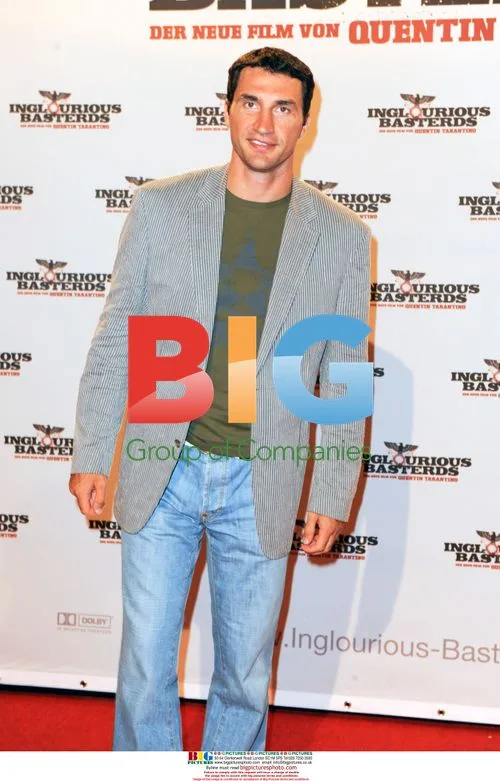 Vladimir Klitschko at "Inglourious Basterds" premiere