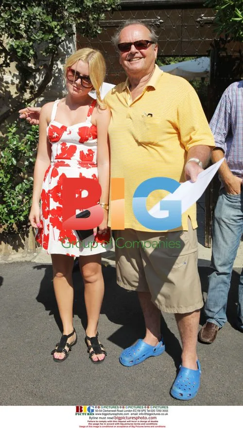 Jack Nicholson on Vacation in Saint Paul de Vence