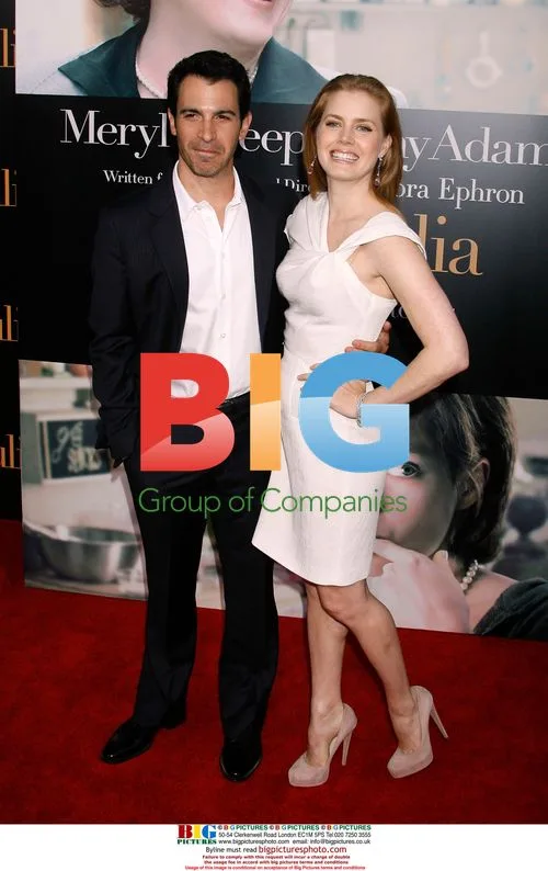 Chris Messina and Amy Adams at "Julie & Julia" screening