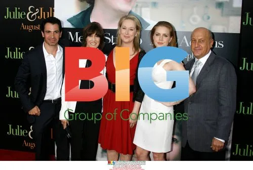 Chris Messina, Nora Ephron, Meryl Streep at "Julie & Julia" screening