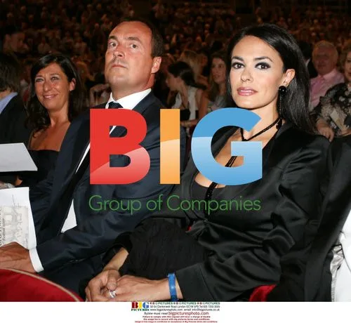 MARIA GRAZIA CUCINOTTA attends PLACIDO DOMINGO gala in Verona