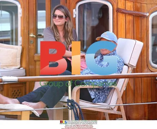 Mohamed Al Fayed on Yacht with Two Women