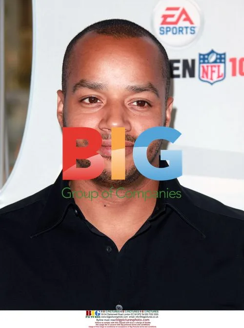 Donald Faison arrives at Madden NFL 10 party