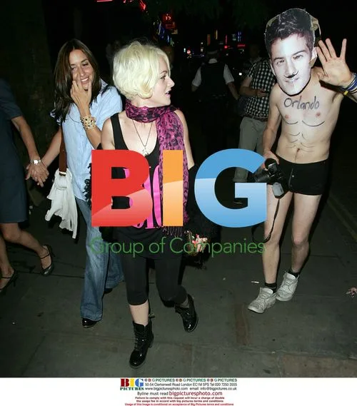 Mel Blatt and Jaime Winstone at Rankin Exhibition