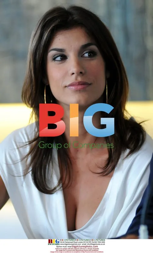Elisabetta Canalis and George Clooney