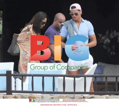 Cristiano Ronaldo on Holiday in Italy