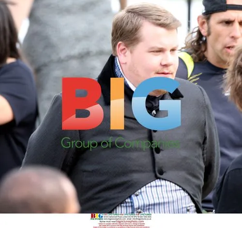 Catherine Tate, James Corden, and others on Gulliver's Travels set