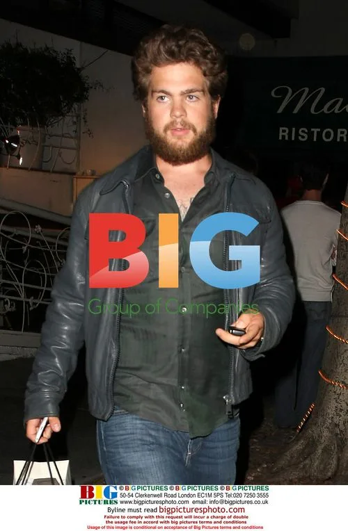 Jack Osbourne leaving Madeo in Beverly Hills