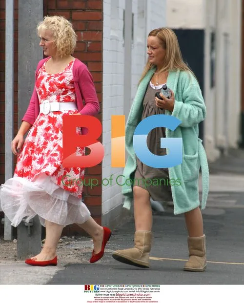 Actress Lucy Davis Spotted Leaving Studio