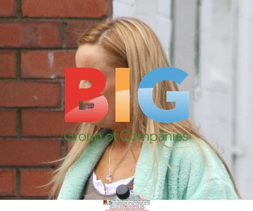 Actress Lucy Davis spotted leaving studio in Leeds