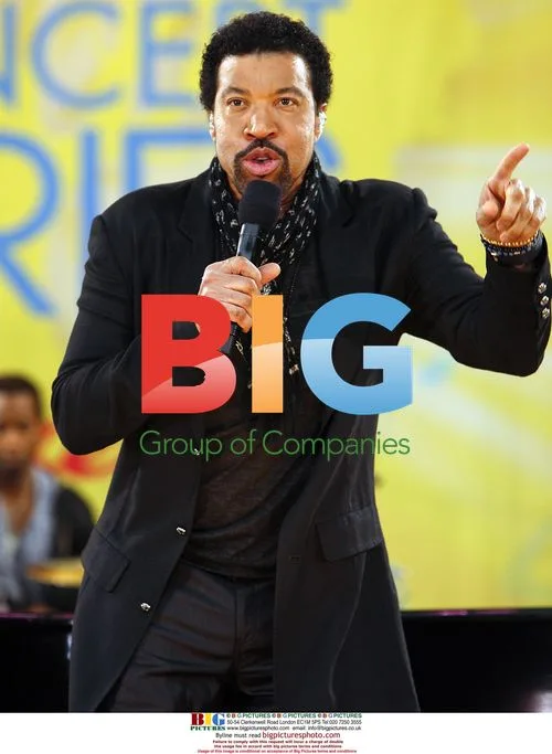 Lionel Richie performs live in Central Park
