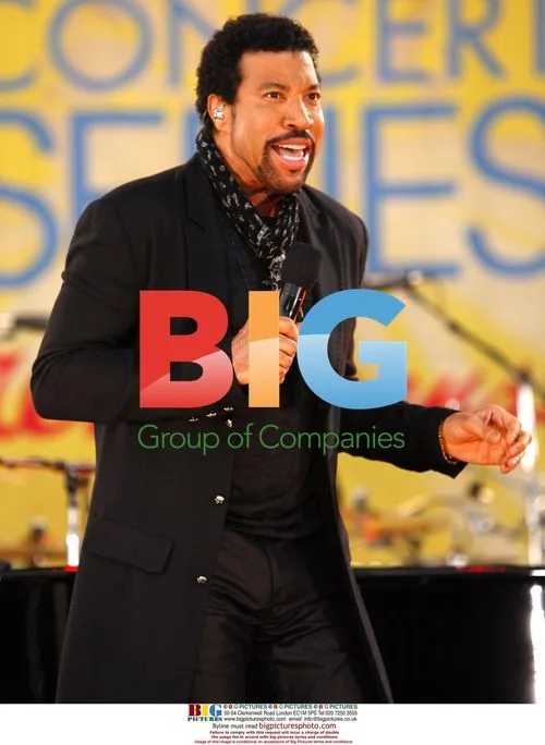 Lionel Richie performs in Central Park