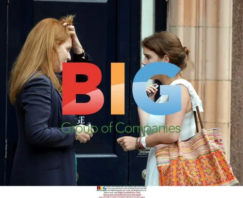 Duchess of York and Daughter at Lunch