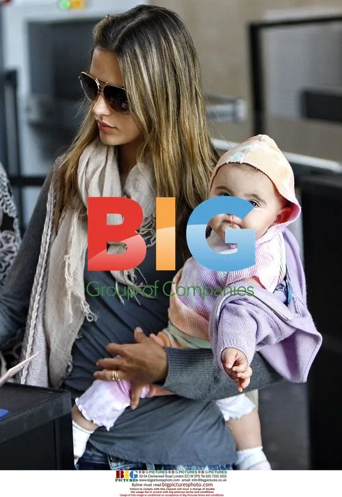 Alessandra Ambrosio, Jamie Mazur and Anja Louise at LAX