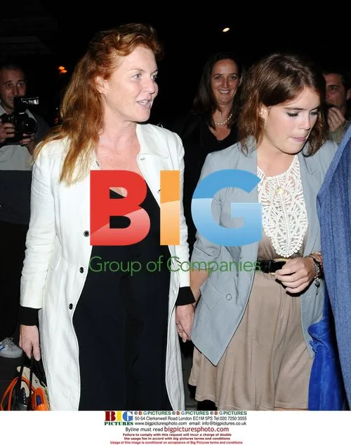 Duchess of York 'Fergie' with daughter Princess Eugenie