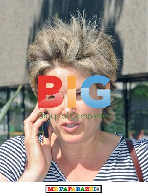 GMTV Presenter Penny Smith Seen Outside Studios