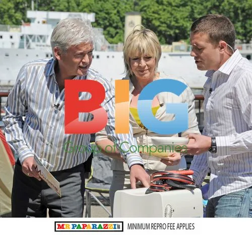 Fern Britton and Phil Schofield Film This Morning