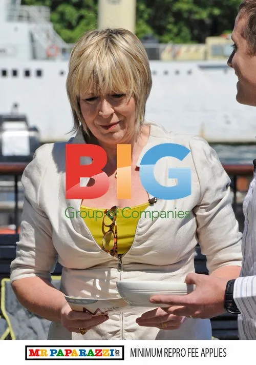 Fern Britton and Phil Schofield Film 'This Morning'