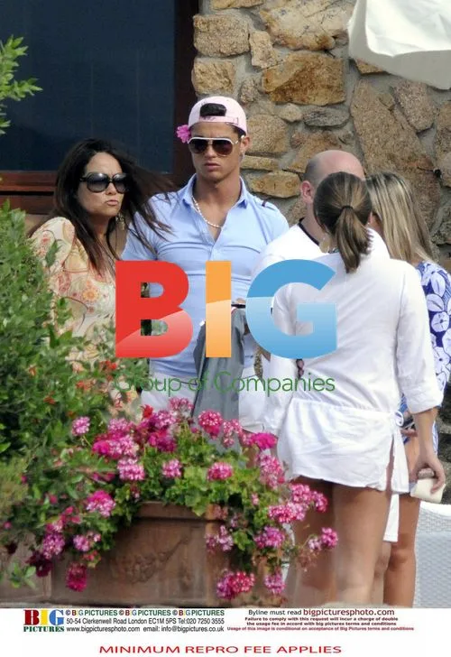 Cristiano Ronaldo on Holiday in Italy