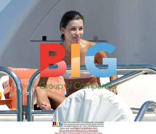 Eva Longoria and Husband on Yacht in France