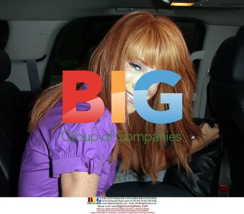 Kathy Griffin Leaves London Hotel