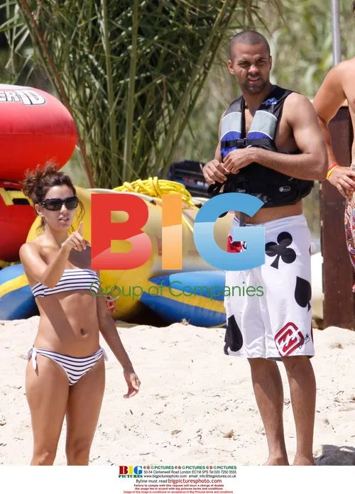 Eva Longoria and Tony Parker on Yacht