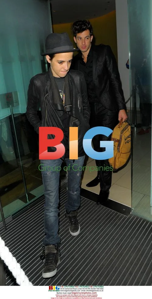 Samantha and Mark Ronson Spotted Leaving Bungalow 8