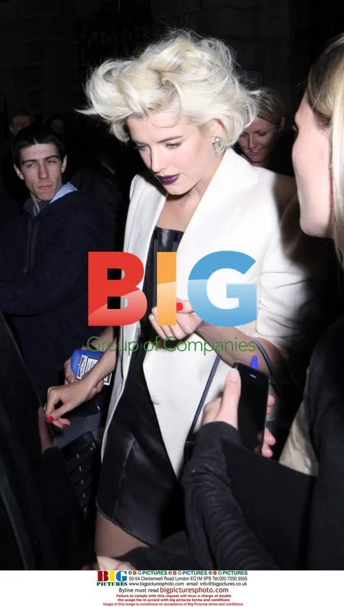 Agyness Deyn at Royal Academy Summer Exhibition 2009