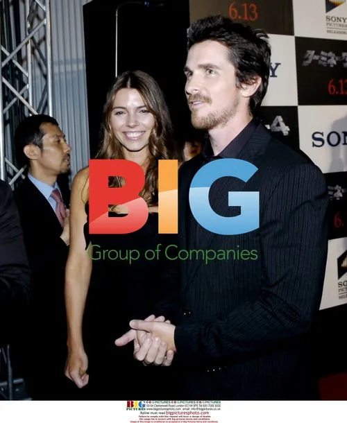 Christian Bale and wife at Tokyo "Terminator Salvation" premiere