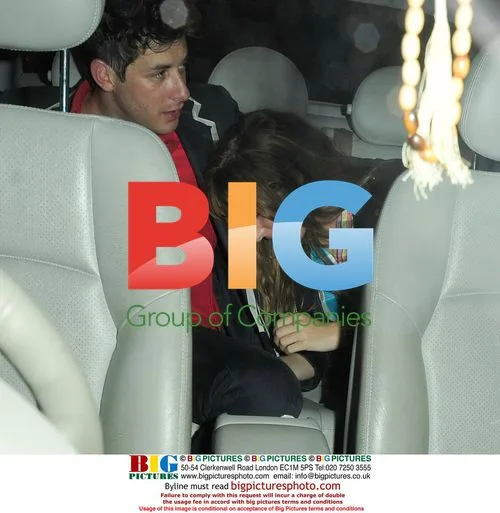 Celebrities Leaving 'YOYO' Club in Notting Hill