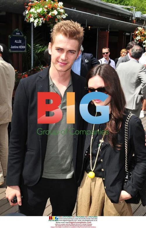 Hayden Christensen at Roland Garros 2009