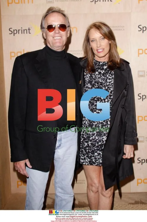 Peter Fonda and Portia Crockett at Palm Pre Launch