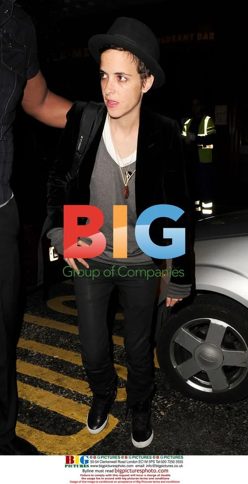 DJ Samantha Ronson Leaving London Club