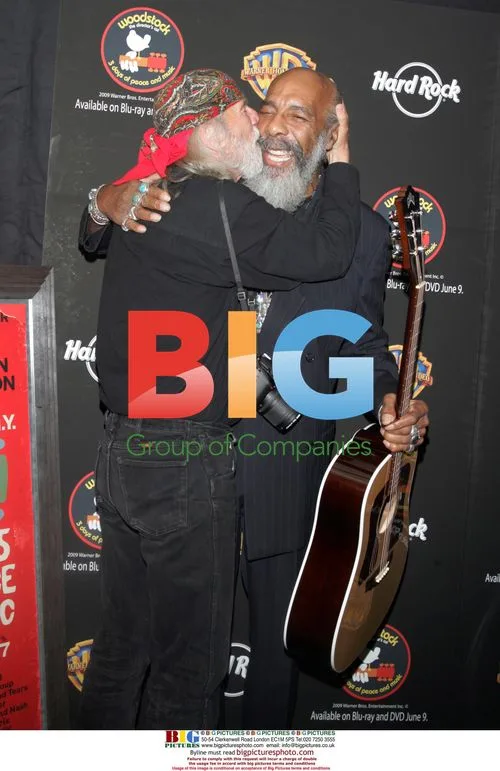 Michael Wadleigh and Richie Havens at Woodstock Gala
