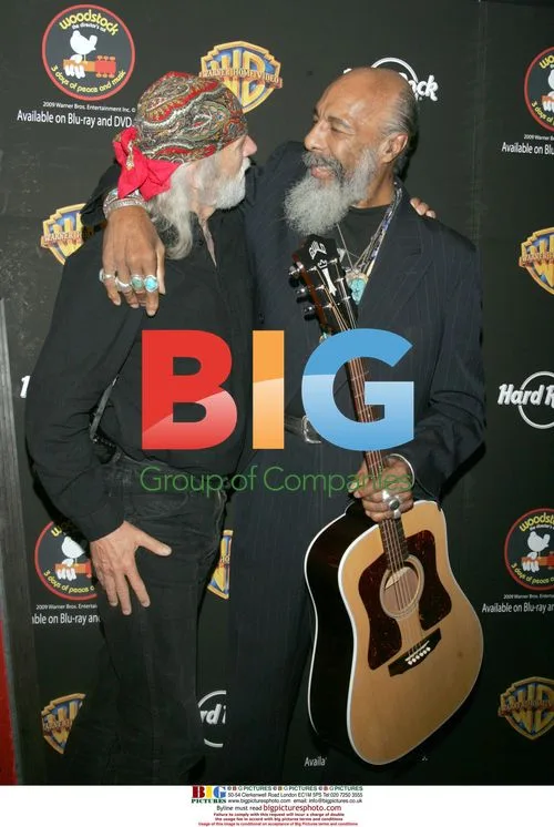 Michael Wadleigh and Richie Havens at Woodstock 40th Gala