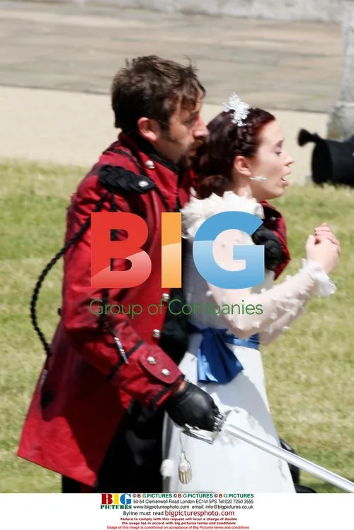 Catherine Tate, James Corden, and others on Gulliver's Travels set