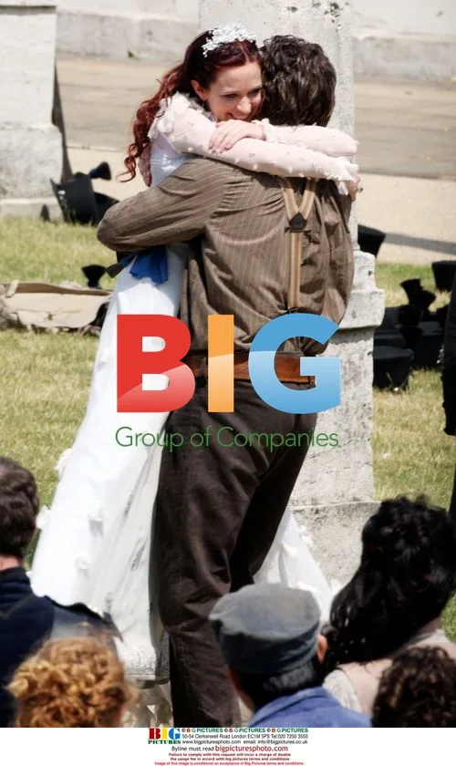 Catherine Tate, James Corden, and more on Gullivers Travels set