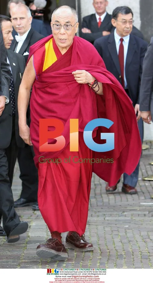 Dalai Lama and Dutch Minister at Church