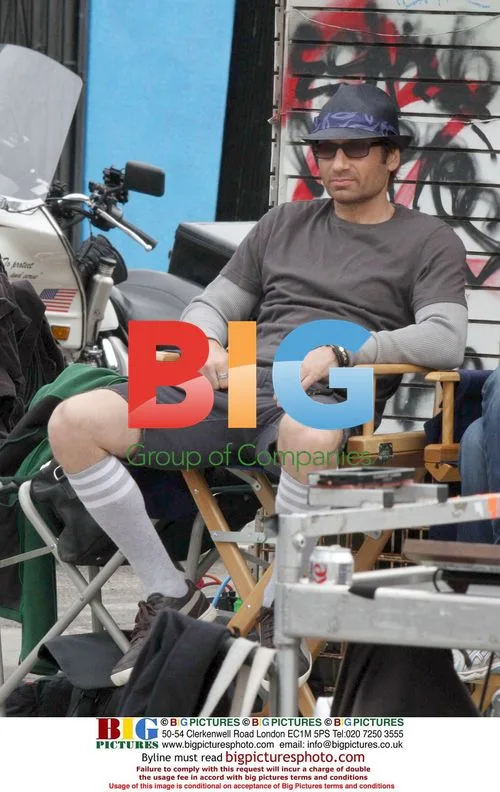 Duchovny and Handler film 'Californication' scene