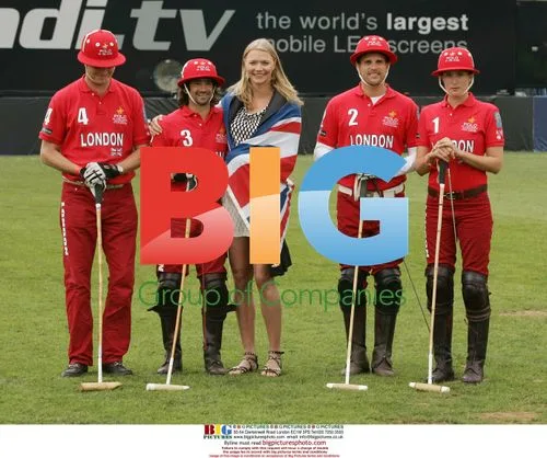 Jodie Kidd and team at Polo in the Park