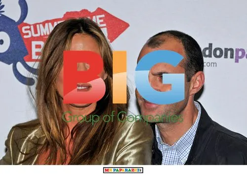 Lisa Snowdon and Johnny Vaughan at Summertime Ball