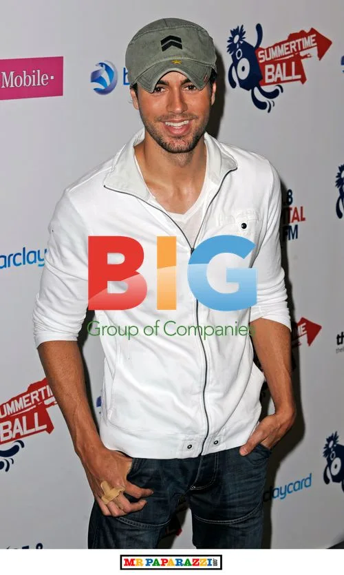 Enrique Iglesias at Capital Radio Summertime Ball