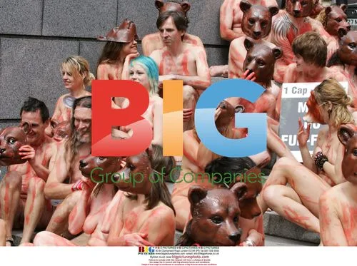 Peta protest at St Paul's Cathedral