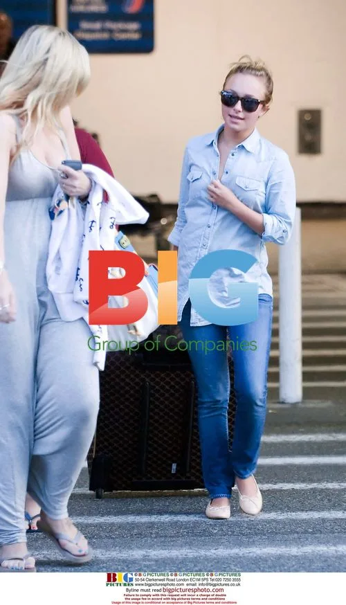 Hayden Panettiere at LAX
