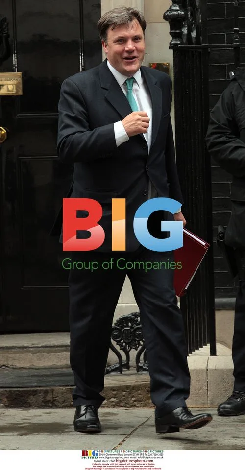 Ed Balls Leaves No.10 Downing Street